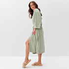 Халат женский KAFTAN Plushy р. 48-50, зеленый 10389942 - фото 12444970