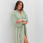 Халат женский KAFTAN Plushy р. 48-50, зеленый 10389942 - фото 12444973