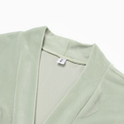 Халат женский KAFTAN Plushy р. 48-50, зеленый 10389942 - фото 12444975