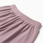 Костюм женский (футболка и шорты) KAFTAN Plushy р. 52-54, лиловый 10389947 - фото 12674239