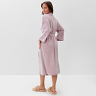 Халат женский KAFTAN Plushy р. 52-54, лиловый 10389955 - фото 12676153