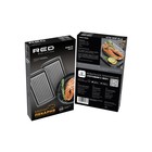 Панели для минипекарни RED Solution RAMB-03, антипригарное покрытие, 13х24 см, гриль 10514011 - фото 16425518
