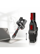 Пылесос RED SOLUTION V3080, вертикальный, беспроводной, 450 Вт/36 кПа, 0.9 л, серый 10514032 - фото 16910267