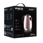 Чайник электрический RED Solution RK-M1552, металл, 1.7 л, 2100 Вт, бежевый - фото 24070834 Чайник электрический RED Solution RK-M1552, металл, 1.7 л, 2100 Вт, бежевый - фото 24070834