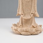 Сувенир полистоун "Гуаньинь" песочный 8,3х8,5х22 см - Фото 5