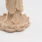 Сувенир полистоун "Гуаньинь" песочный 8,3х8,5х22 см - Фото 6