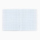 Тетрадь в клетку, 48 л., А5, на скрепке, блок №1 «Прямо в сердце» софт-тач, МИКС - Фото 3