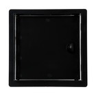 Люк ревизионный "ВИЕНТО" ДР1515, 150 х 150 мм, пластик, черный - фото 24067995