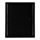 Люк ревизионный "ВИЕНТО" ДР2025, 200 х 250 мм, пластик, черный - фото 24068011