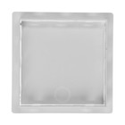 Дверца для кошек "ВИЕНТО" Котоход, 150 х 150 мм, проем 40 мм, белая - фото 24068140