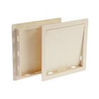 Дверца для кошек "ВИЕНТО" Котоход, 150 х 150 мм, проем 40 мм, слоновая кость - фото 24068145