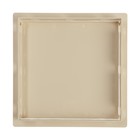 Дверца для кошек "ВИЕНТО" Котоход, 200 х 200 мм, проем 40 мм, слоновая кость - фото 24068161