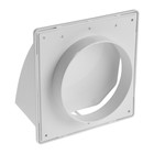 Выход стенной "ВИЕНТО" 125ВСП, 170 х 170 мм, d=125 мм, с обратным клапаном, белый - фото 24079778