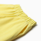 Костюм для девочки (рубашка и шорты) KAFTAN, р.32 (110-116), желтый - Фото 8
