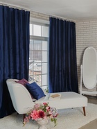 Штора портьерная «Этель», 265×270 см, ренессанс голубая океан - Фото 3