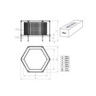 Батут-манеж Leco-IT Home, d=180 см, с внутренней защитной сеткой, жёлтый/красный - Фото 2
