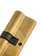 Цилиндровый механизм, 80 мм, с вертушкой, перфор. ключ, 5 ключей, цвет золото - Фото 2