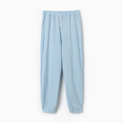 Брюки мужские, голубые, размер 56