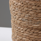 Кашпо плетеное "Сафари", 25,5х25,5х23 см, натуральный - Фото 3