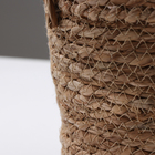 Кашпо плетеное "Кения" цилиндр с ручками, 25,5х25,5х23 см, натуральный - Фото 4