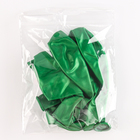 Воздушный шар латексный 12" Хром Сатин, изумрудный 5 шт. 10462403