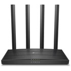 Wi-Fi роутер TP-Link ARCHER C6, 1267 Мбит/с, 4 порта 1000 Мбит/с, чёрный - фото 321608965