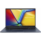 Ноутбук ASUS VivoBook X1502ZA-BQ549, 15.6", i3 1220P, 8 Гб, SSD 256 Гб, UHD, DOS, синий - Фото 1