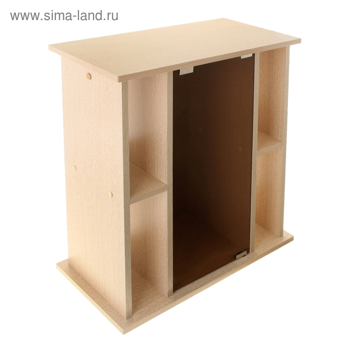 Тумба под аквариум Прямоугольный 60л цвет беленый дуб - Фото 1