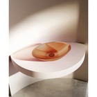 Раковина ABBER Kristall AT2810Topas, накладная, 500х320х100 мм, оранжевая - Фото 2