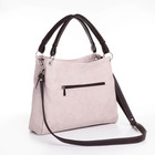 Сумка-мешок женская на молнии, цвет серый - фото 24356489