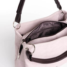 Сумка-мешок женская на молнии, цвет серый - фото 24356492