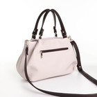 Сумка женская на молнии «Саломея», цвет серый - Фото 4