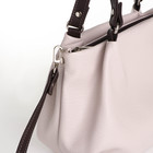 Сумка женская на молнии «Саломея», цвет серый - Фото 6