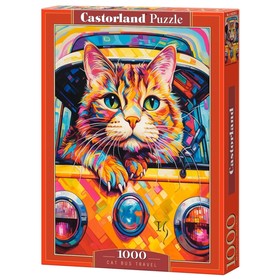 Пазл «Кот-путешественник», 1000 элементов