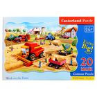 Пазл «Сельскохозяйственные работы», 20 элементов - фото 24080221