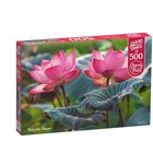 Пазл «Розовые цветы лотоса», 500 элементов - фото 110294158