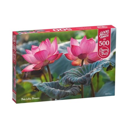 Пазл «Розовые цветы лотоса», 500 элементов