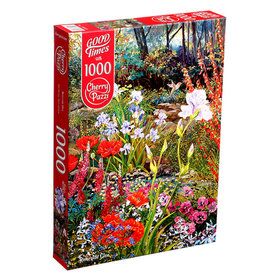 Пазл «Садовые цветы», 1000 элементов