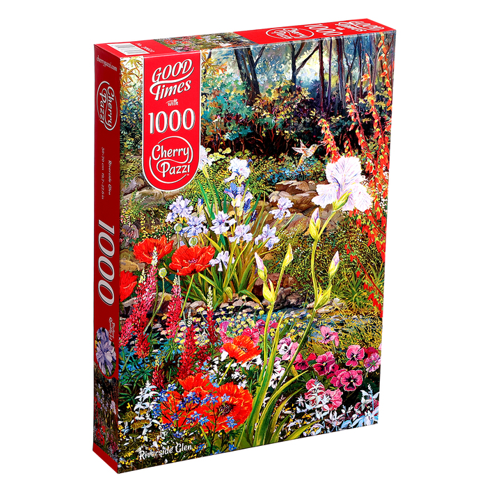 Пазл «Садовые цветы», 1000 элементов - Фото 1