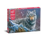 Пазл «Серый волк», 1000 элементов - фото 110294255