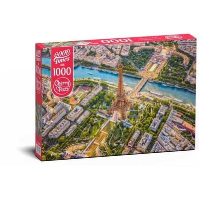 Пазл «Вид на Эйфелеву башню в Париже», 1000 элементов
