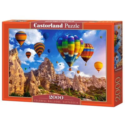Пазл «Цветные воздушные шары, Каппадокия», 2000 элементов