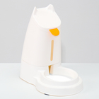 Автопоилка 3.8 л, нескользящие ножки, белая - Фото 10