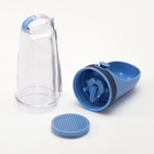 Поилка прогулочная 350 мл, бирюзовая - Фото 2