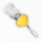 Поилка прогулочная 345 мл, жёлтая - Фото 7