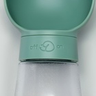 Поилка прогулочная 585 мл, зелёная - Фото 4