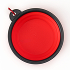 Миска силиконовая, складная, 350 мл, 13 см, красная - Фото 7