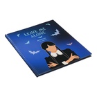 Дневник универсальный 1-11 класс "Не беспокоить", 48 листов, твердая обложка, глянцевая ламинация, тиснение серебряной фольгой, блок офсет - фото 24485974