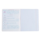 Тетрадь предметная "Подсказки", 48 листов в клетку, "Геометрия", мелованный картон, матовая ламинация, touch лак, блок офсет - фото 24501262