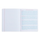 Тетрадь предметная "Подсказки", 48 листов в линейку, "Литература", мелованный картон, матовая ламинация, touch лак, блок офсет - фото 24501276